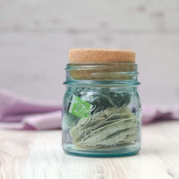 mason jar cork stopper tea jar