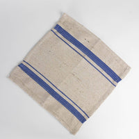 Blue Stripe Beautiful Rustic Cotton Dishcloth Set - Set of Three