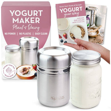 Country Trading Co. - Non-Electric Yogurt Maker and Recipe Book