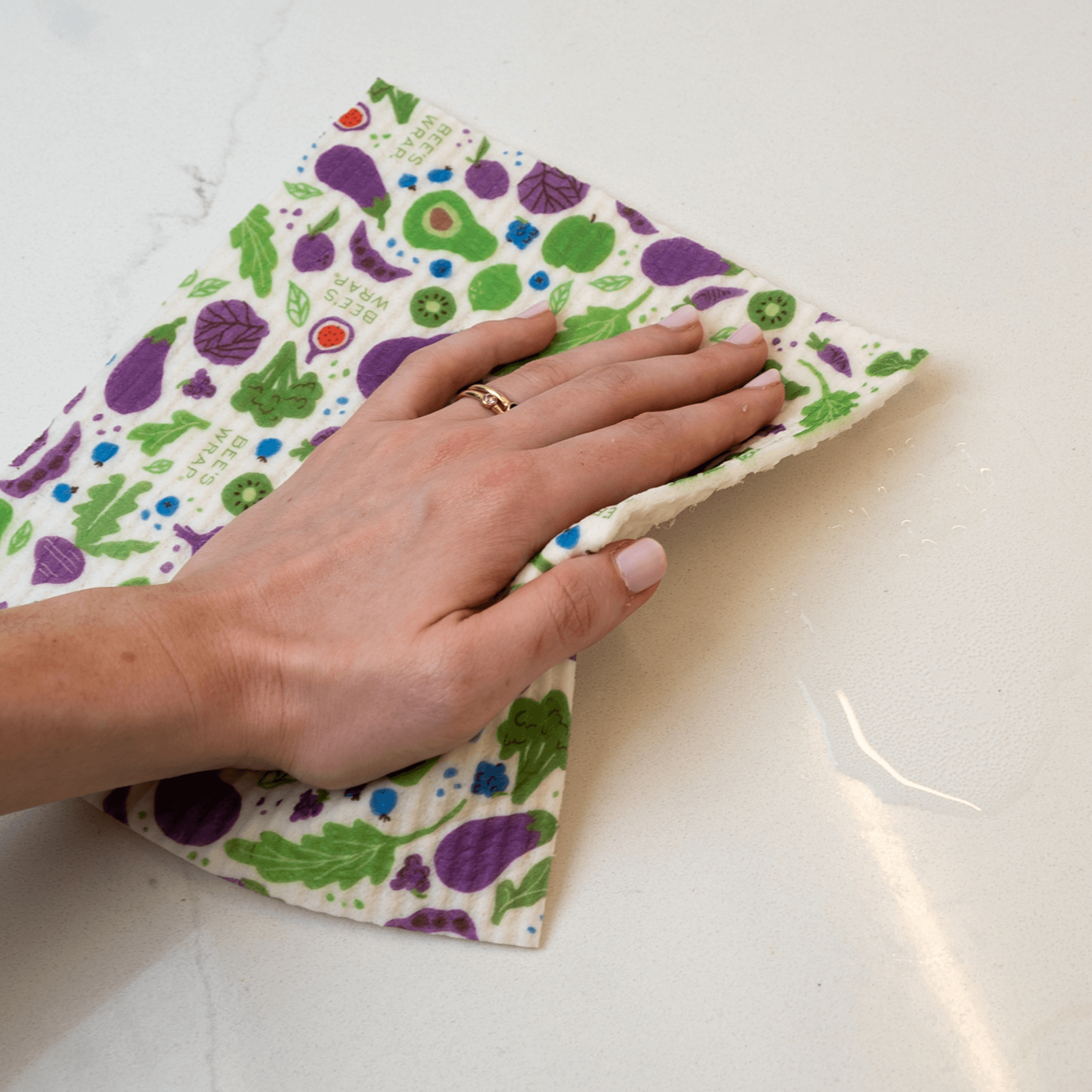 Bee's Wrap®: Garden Party Reusable Swedish Dishcloths