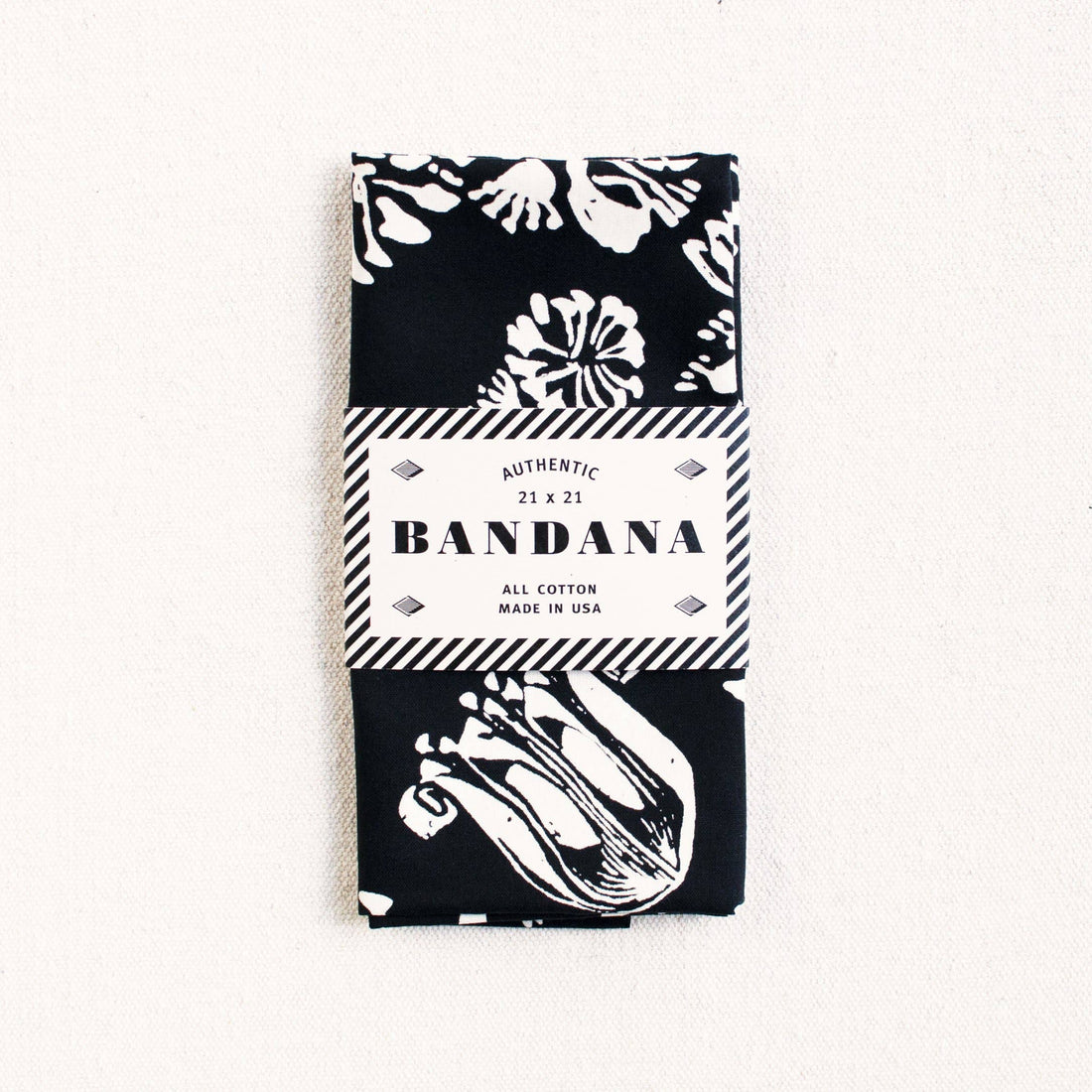 Made in USA Cotton Floral Bandana | Abracadana