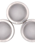 Premium Curved Stainless Steel Sprouting & Sifting Lids for Mason Jars (Regular or Wide Mouth)