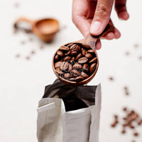 Reclaimed Teak Wooden Scoop With Curved Handle - Coffee, Flour, Sugar