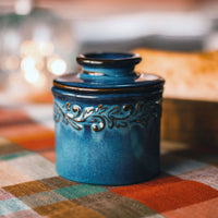 The Original Butter Bell® Crock - Antique Denim Blue