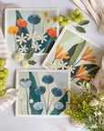 Swedish Dishcloth Set of 6 - Summer Garden