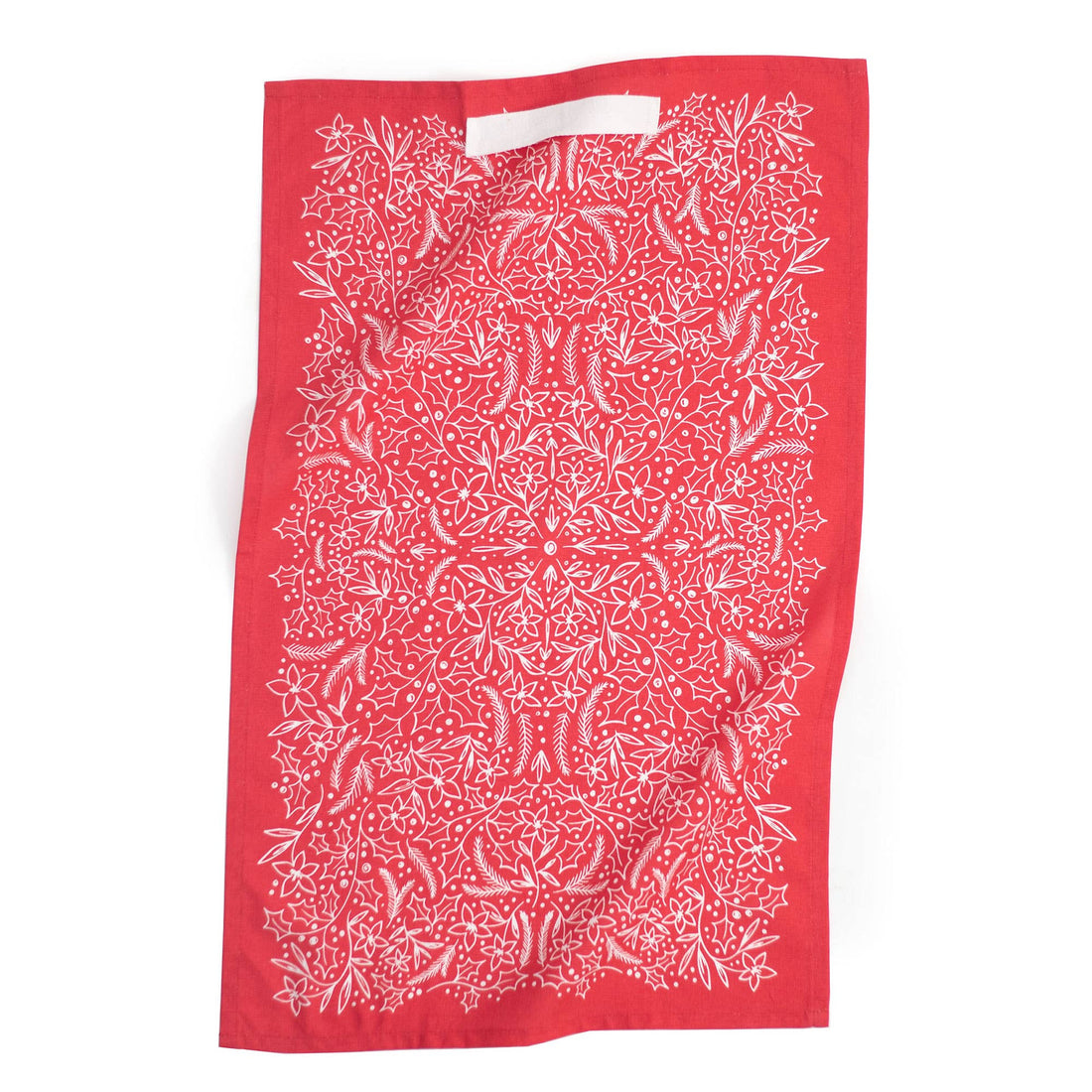 Holiday Floral Kitchen Towel