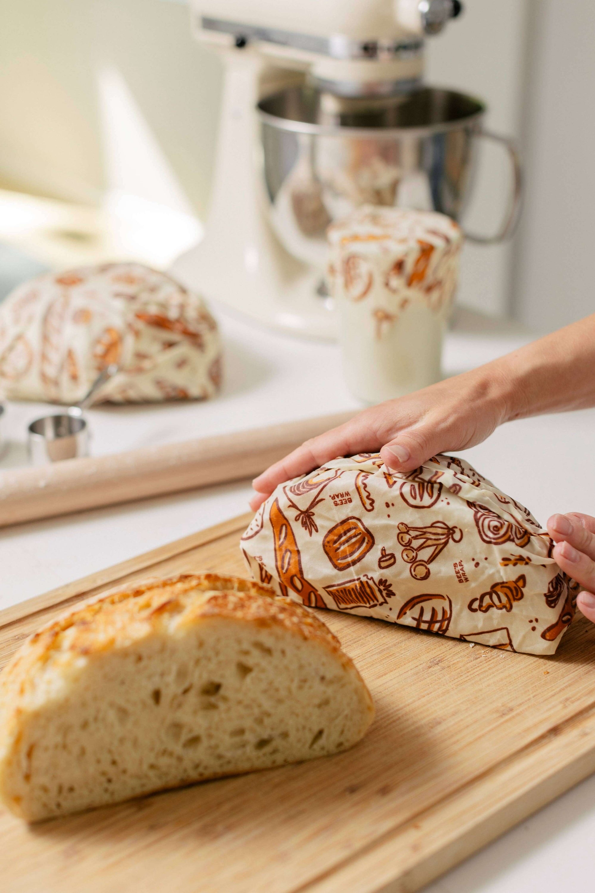 Bakery Lane Beeswax Bread Wrap – XL Size | Bee&#39;s Wrap