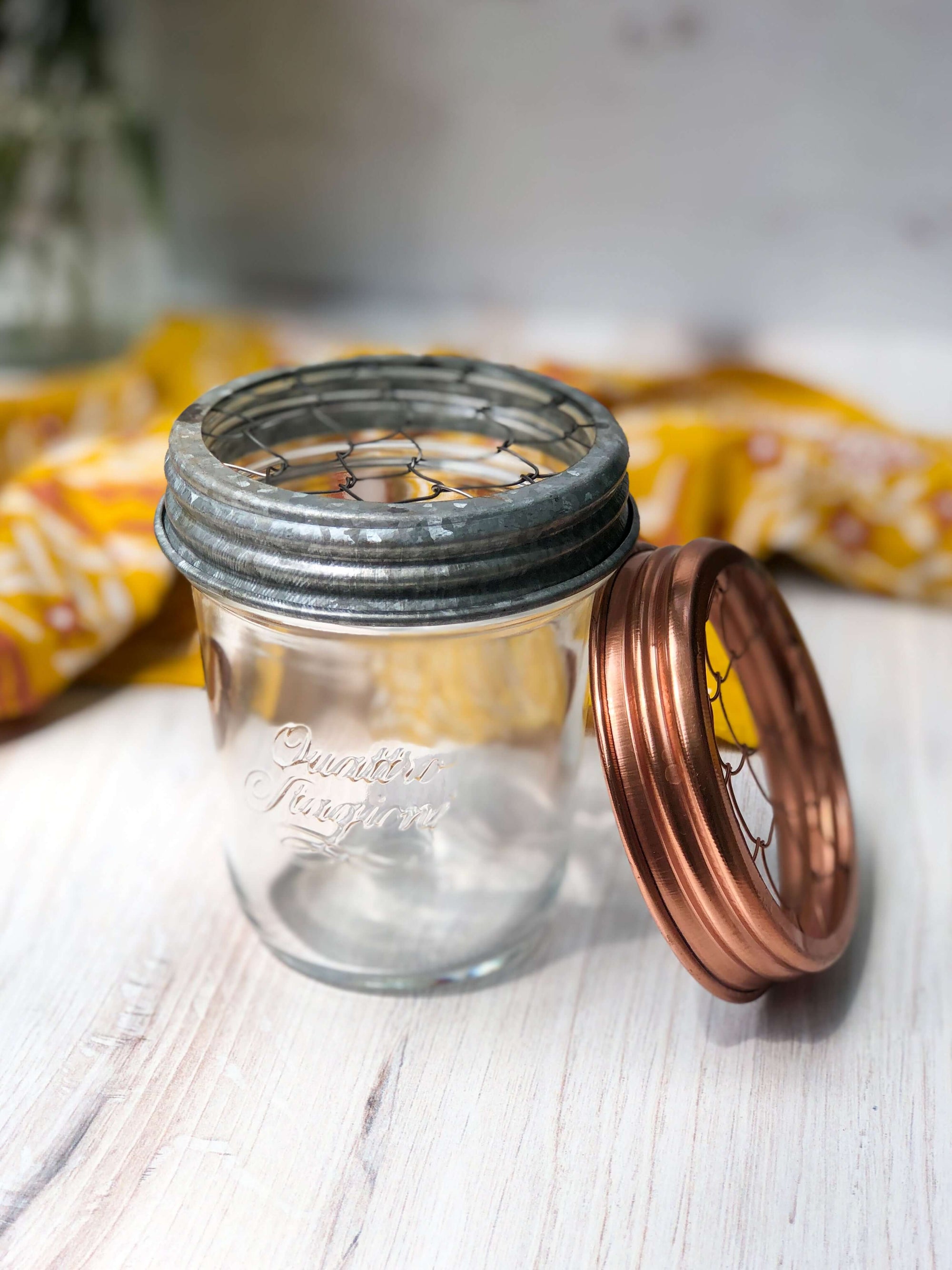 Flower Frog Lid Single for Mason Jars