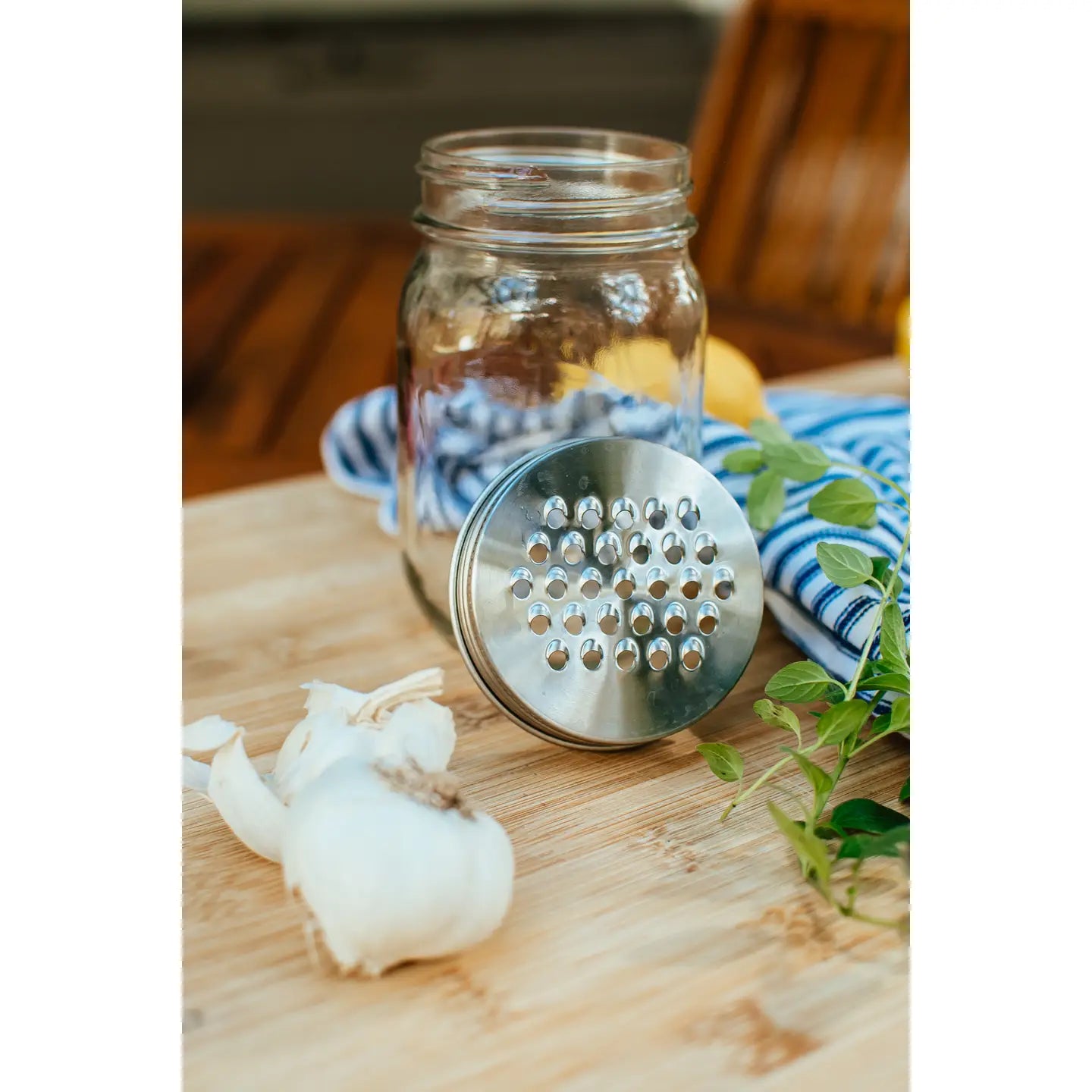 Mason Jar Grater/Shredder Lid 2 Pack - Rust Proof! | Buy Now | Henflower