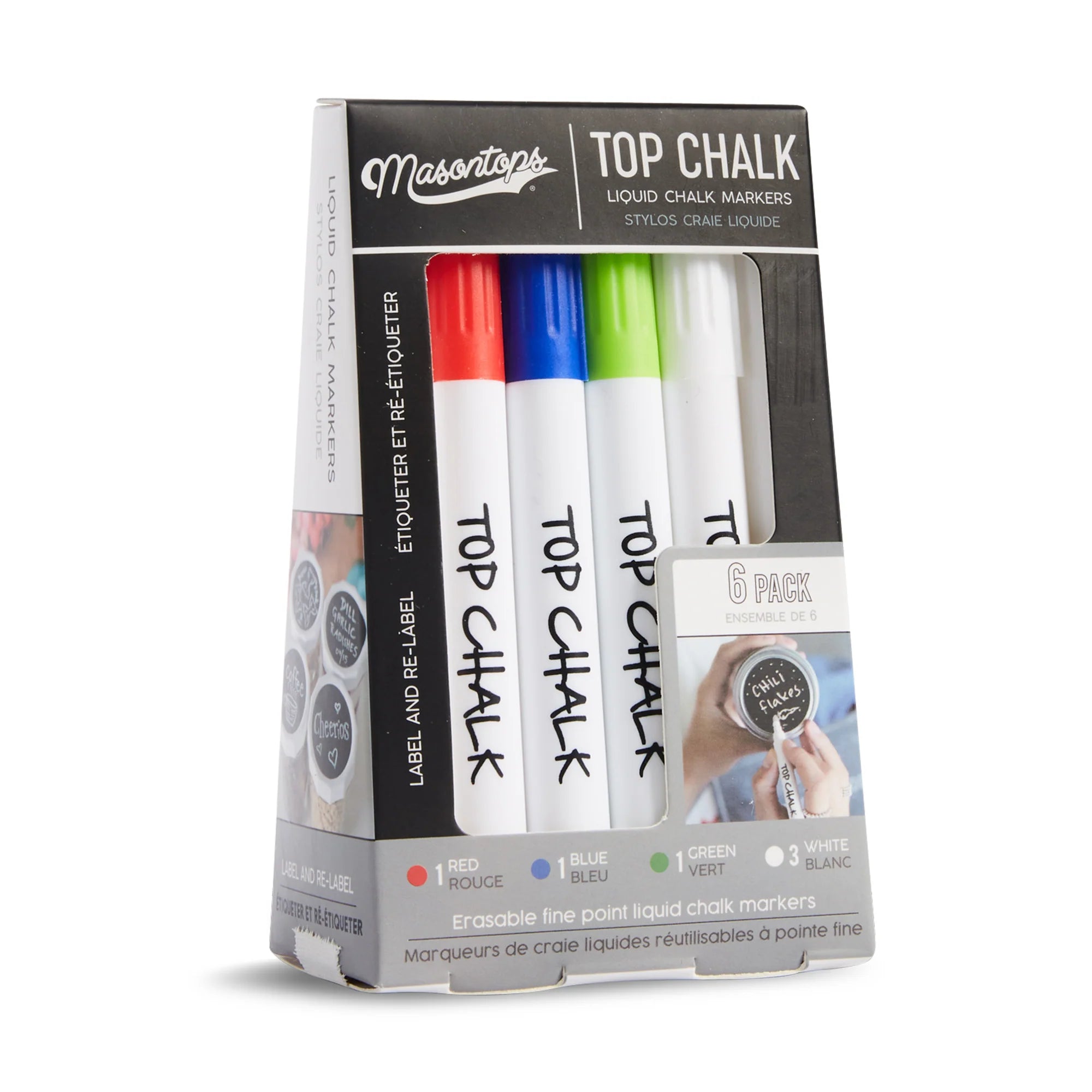 Liquid Chalk Markers for Chalkboard Mason Jar Lids | Buy Now