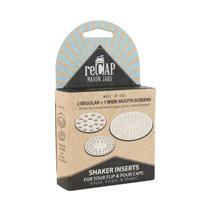 Shake It Up with reCAP Shaker Lid Inserts