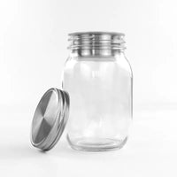 Mason Jar Divider Cup Duo (2) for Salads, Dips, and Snacks (Jar Not Included)