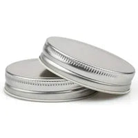 Stainless Steel Lids with Gasket for Mason Jars (Set of 4 - Wide Mouth or Regular Mouth)