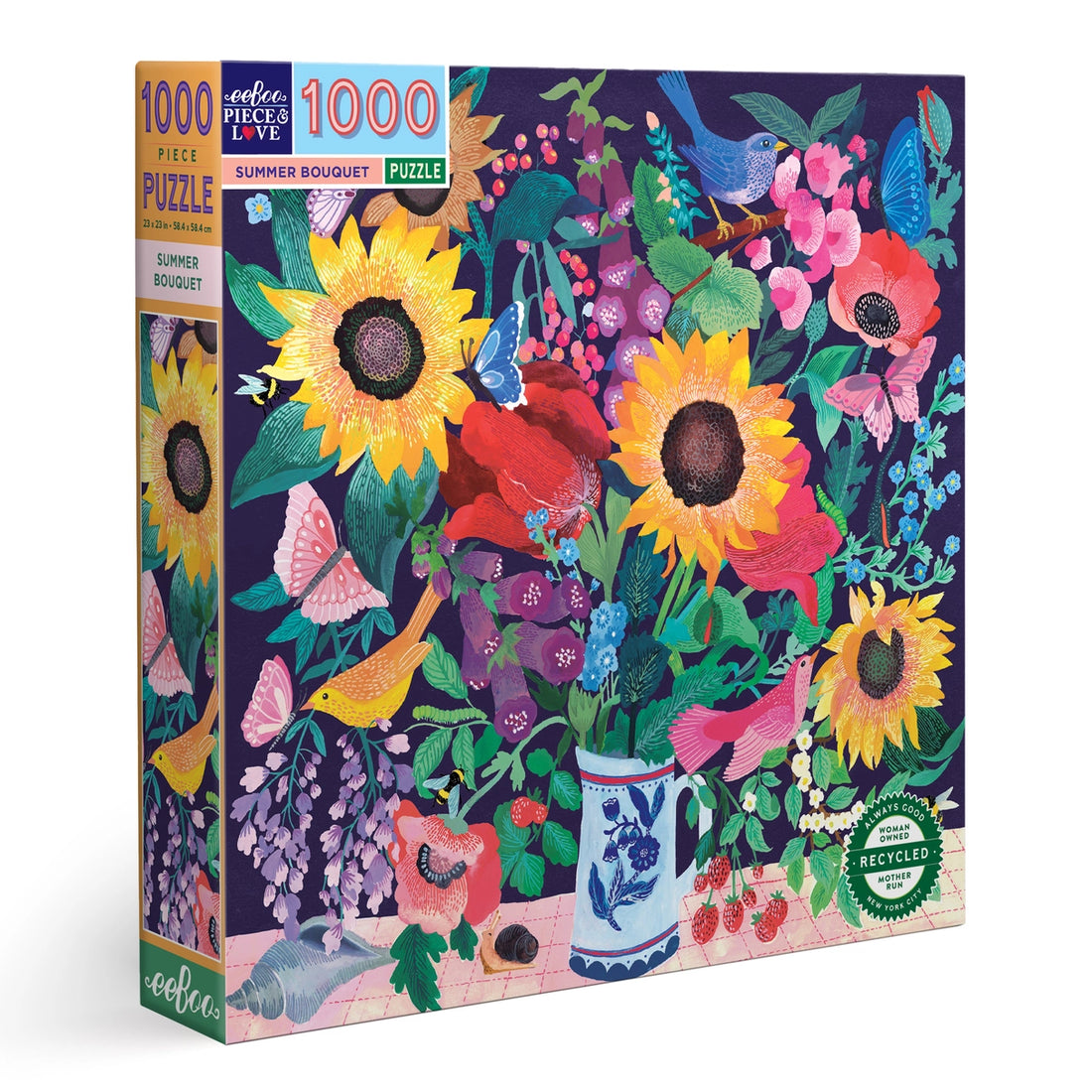 1000 Piece Birds and Botanical Puzzles