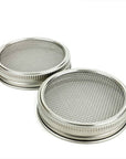 316 Steel Sprout Lid for Mason Jars - 2 Pack | Buy Now