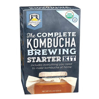 Complete Kombucha Brewing Starter Kit With 1 Gallon Brew Jar