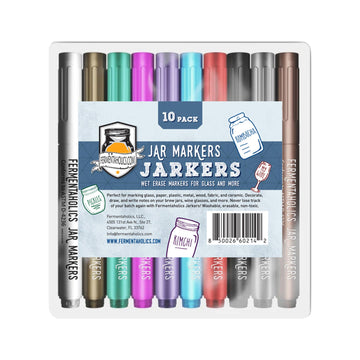 Jarkers - Markers for Glass Jars and Wine Glasses