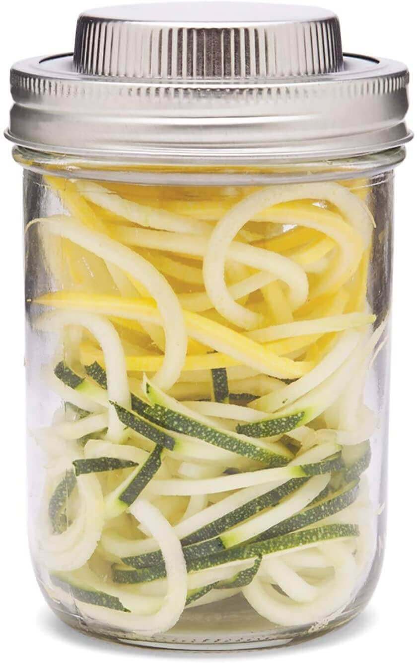 3-1 Mason Jar Spiralizer Lid Kit (Wide Mouth)