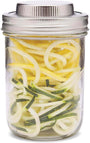 Jarware 3-1 Spiralizer Lid Insert for Mason Jars