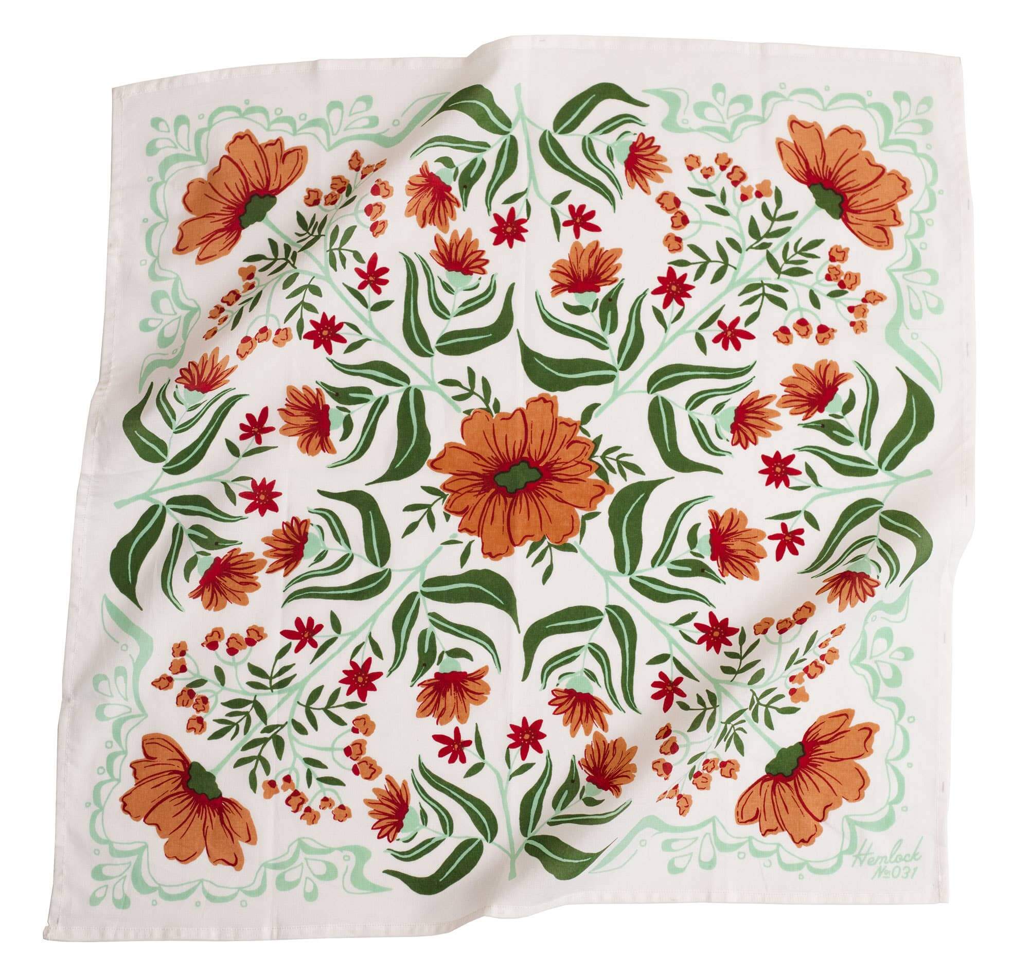 No. 031 Flora Bandana | Hemlock Goods