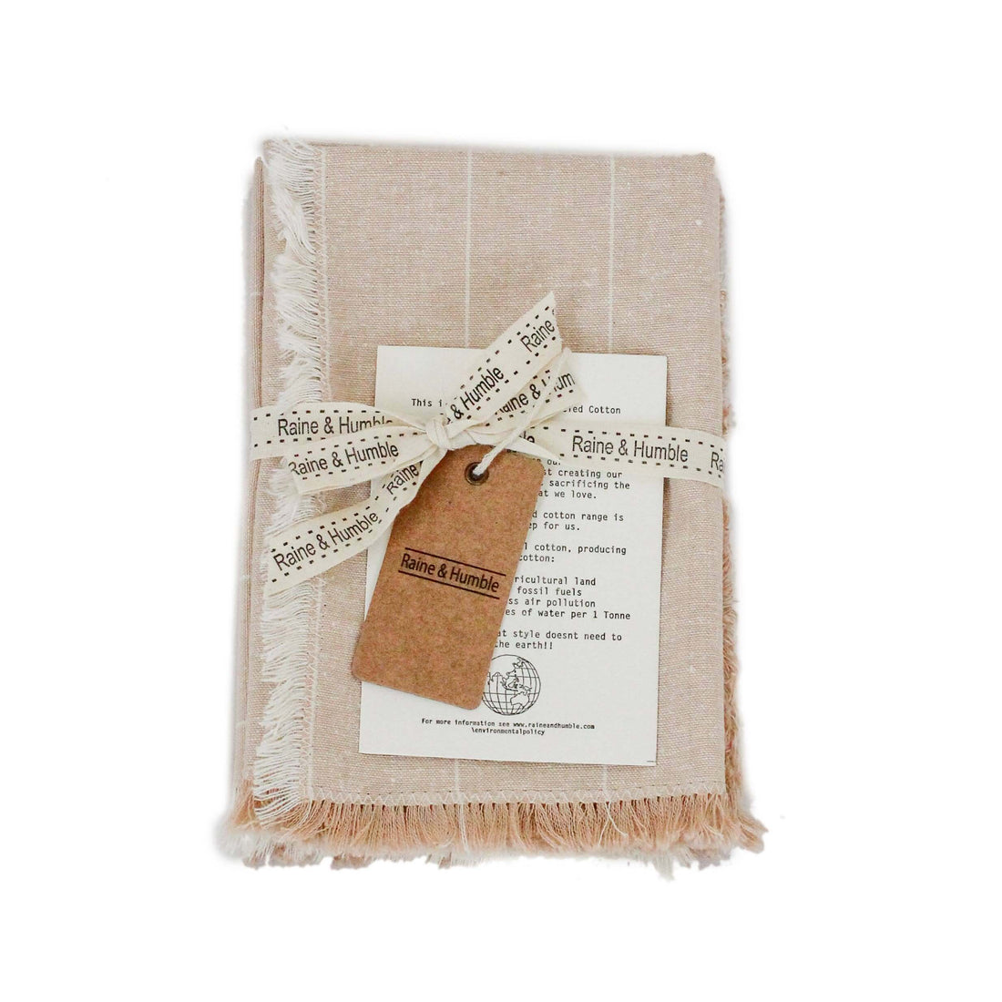 Recycled Cotton Cloth Napkins - Set of 4