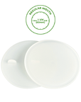 Platinum Cured, Leak Proof Silicone Sealing Lid Liners with Tab (Set of 10)