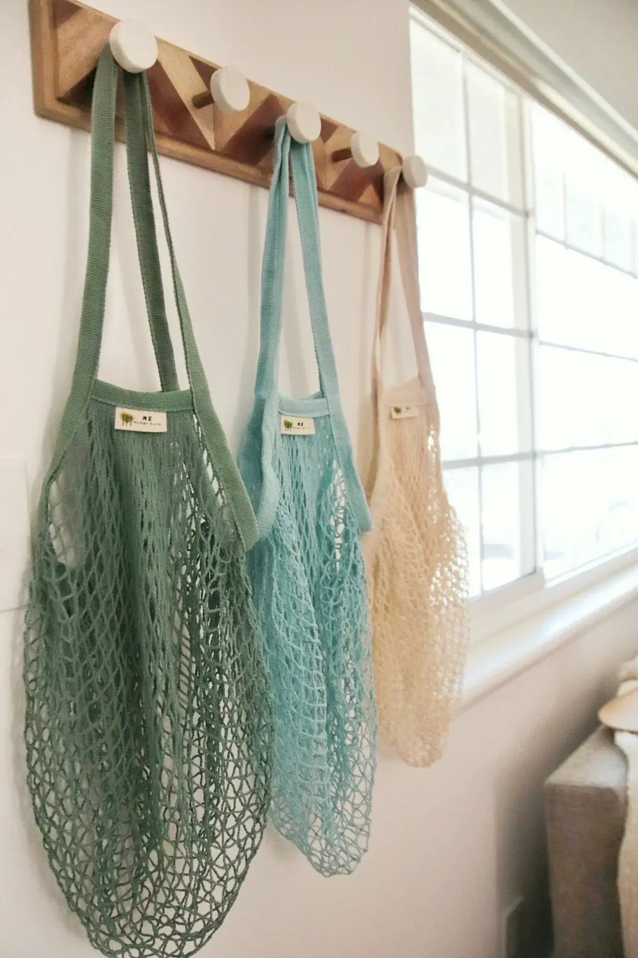 The "One Tripper" HUGE Reusable Mesh Market Bag | Me Mother Earth