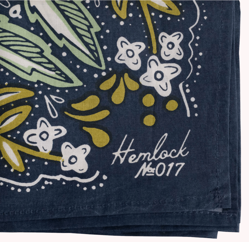 No. 017 Amelia Bandana | Hemlock Goods