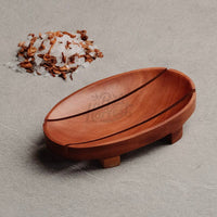 Handcrafted Reclaimed Wood Soap Dish - Round, Oval, Rectangle