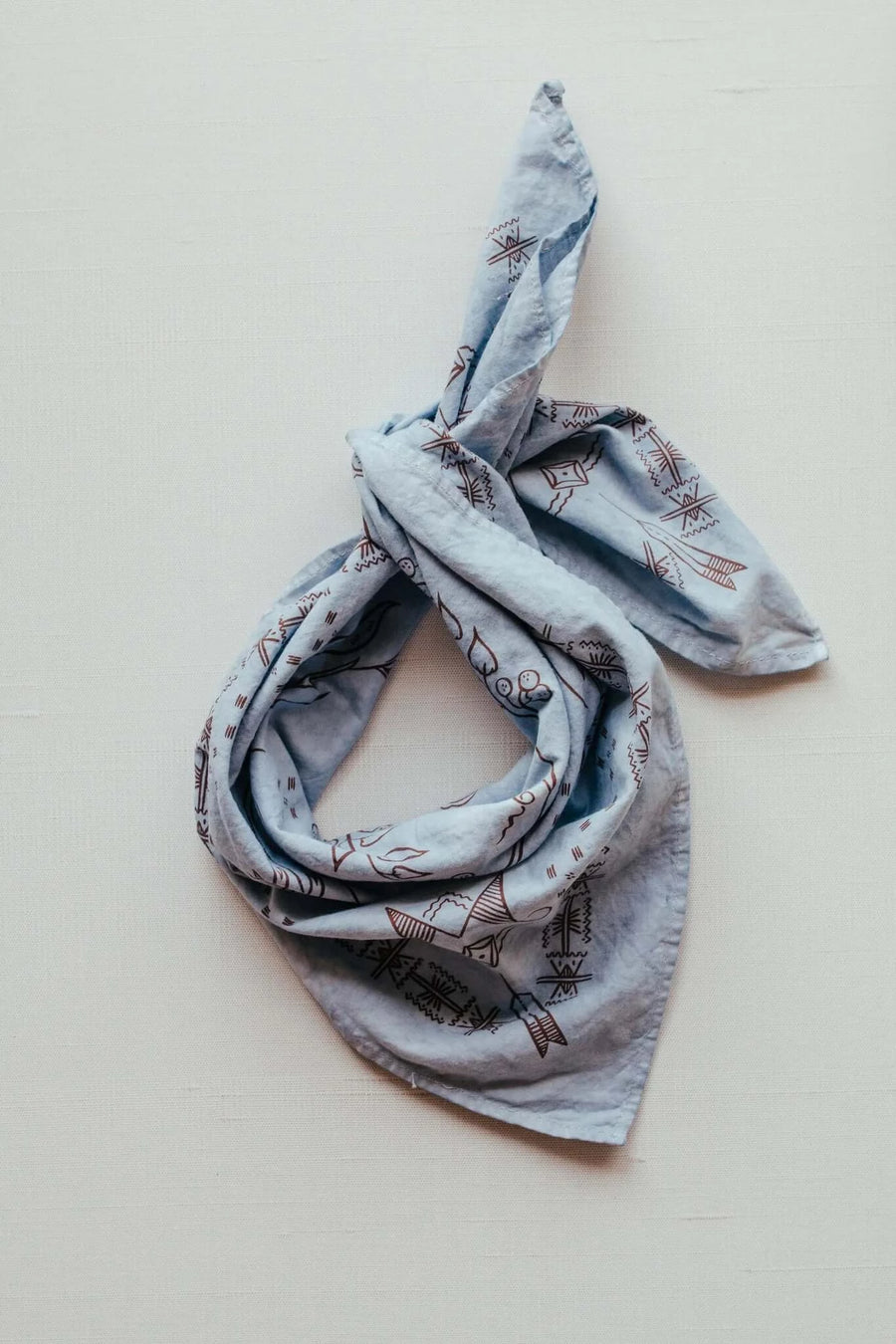 Plant Dyed Folk Bandana | Eloise et moi