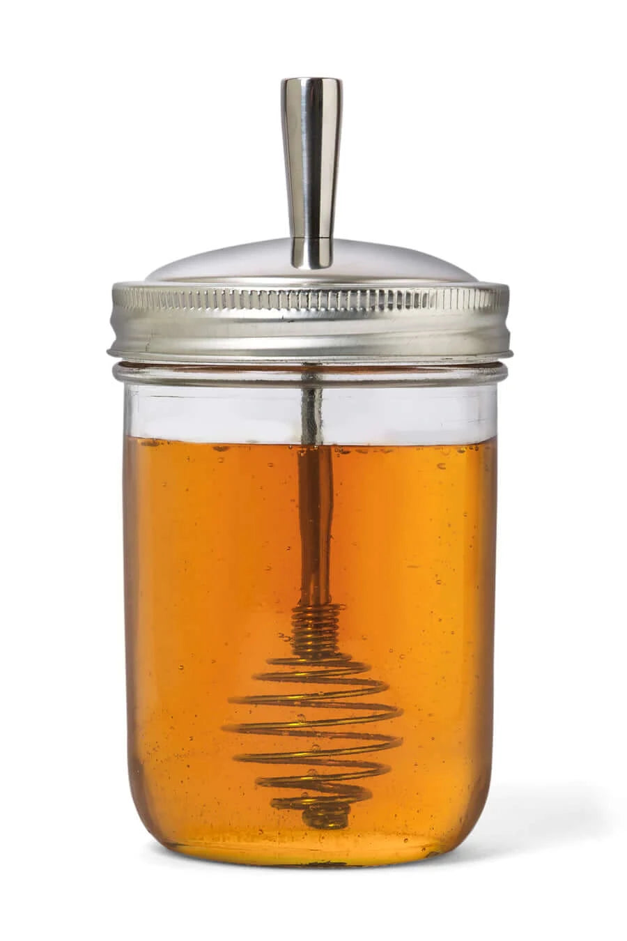 Honey Dipper Lid Attachment for Mason Jars