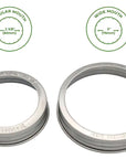 Rust Proof Stainless Steel Bands/Rings for Mason Jars 5 Pack