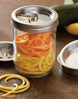 3-1 Mason Jar Spiralizer Lid Kit (Wide Mouth)